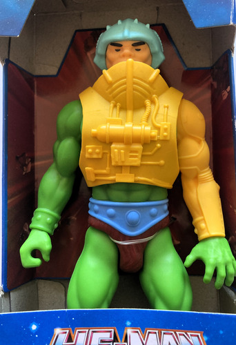 Figura He-man: Man At Arms Mentor. Aprox. 23 Cm. Mattel