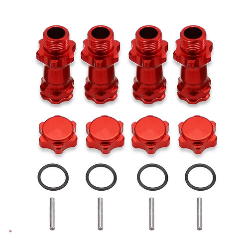 Juego De 4 Adaptadores De Extensión Hexagonales De Aluminio