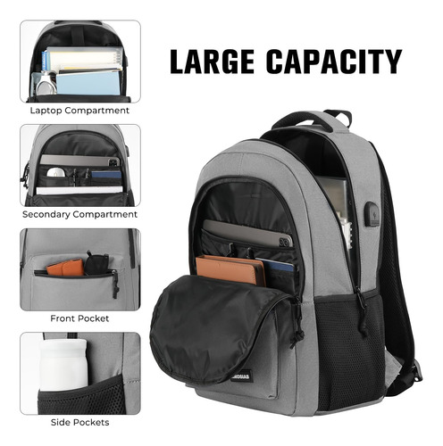 Mochila Escolar Krosias Para Hombres Y Mujeres