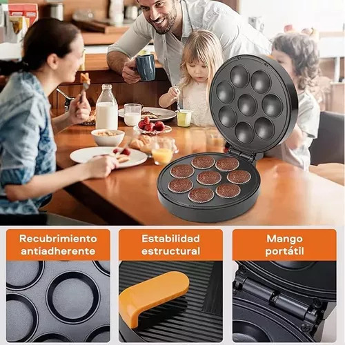 Máquina Para Cupcakes Antiadherente 7 Unidades