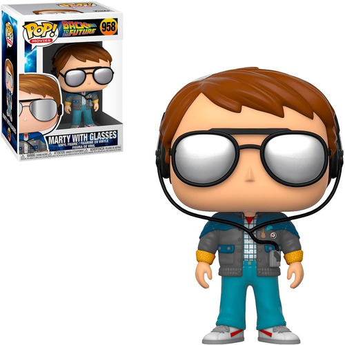 Funko Pop Movies Back To The Future - Marty With Glasses 958