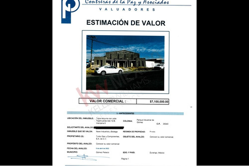 Bodega En Venta En Parque Industrial. Super Precio!
