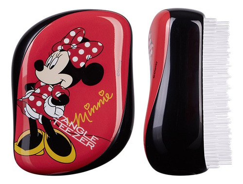 Tangle Teezer Compact Styler Minnie Mouse - Desenredante Rojo/negro