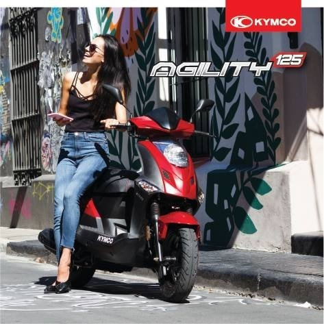Kymco Agility 125 Scooter Ahora 12 Sin Interes!aprovechá!