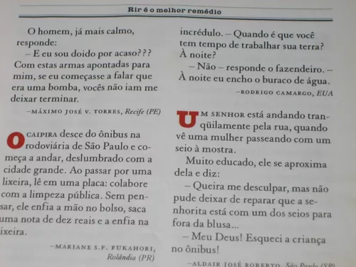 Piadas Engraçadas /piadas & Charadas /rir É O Melhor Remédio