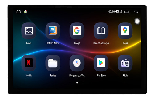 Multimídia Creta 2022 Acima 4+64gb 2mix Octacore 2k 4g 13p