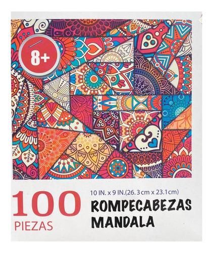 Rompecabezas Mándala 100 Piezas