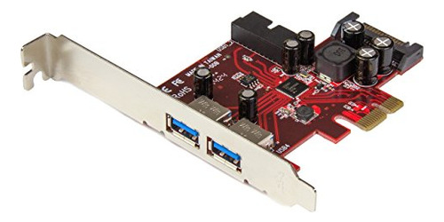 Startech.com Tarjeta Pci Express Usb 3.0 De 4 Puertos, 2 Ext