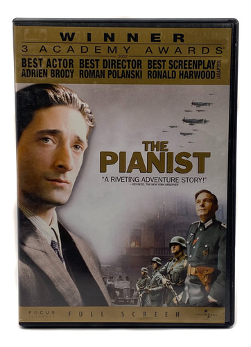 Dvd El Pianista Película 2002 Roman Polanski / Excelente