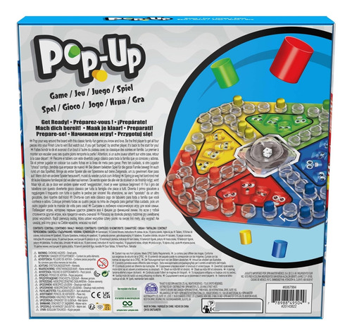 Spin Master Games, Juego De Mesa Pop-up