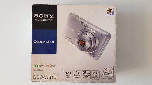 Sony Cyber-shot Dsc-w310 + Sd 2gb + Case De Transporte