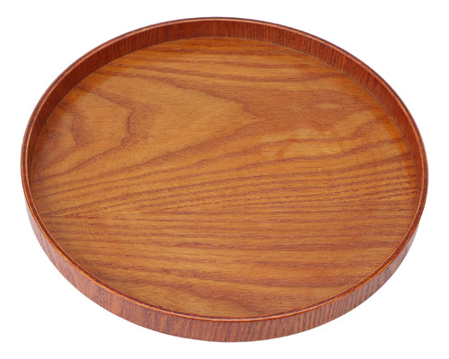 Bandeja Redonda De Madera Mdf Para Servir