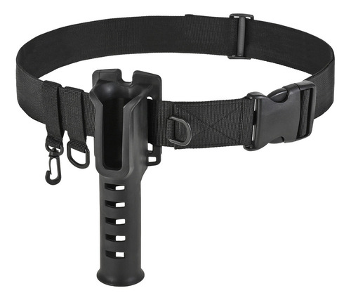 Cinturón Ajustable Y Ligero Con Soporte Para Cañas De Pescar