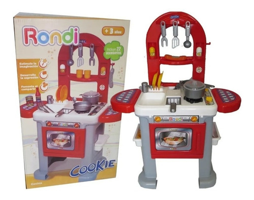 Cocina Rondi Cookie Accesorios / Open-toys 17 Ea