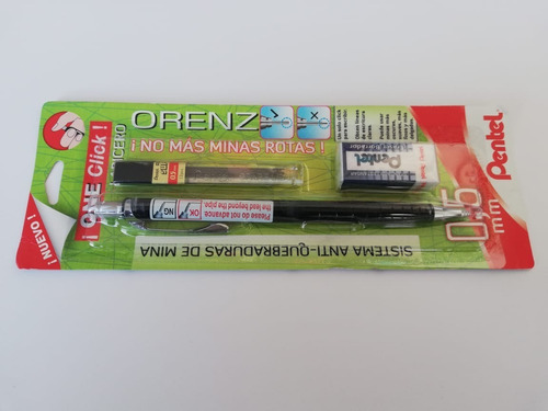 Portaminas/lapicero Pentel Orenz 0.5 Negro