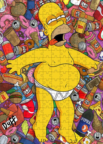 Rompecabezas De Los Simpson, Juguetes De Dibujos Animados Pa