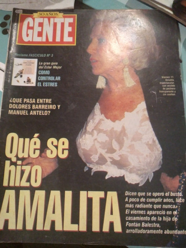 Revista Gente Montaña Rusa Legrand Ricky Martin 17 8 1995 