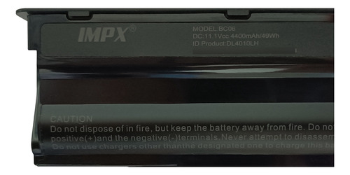 Bateria Dell Inspiron 13r N4010d-158 N4010r N4050 N4110