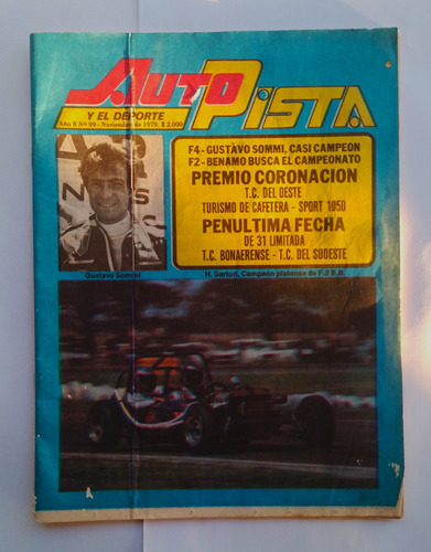 Revista Autopista Y El Deporte 1979 Amante Del Automovilismo