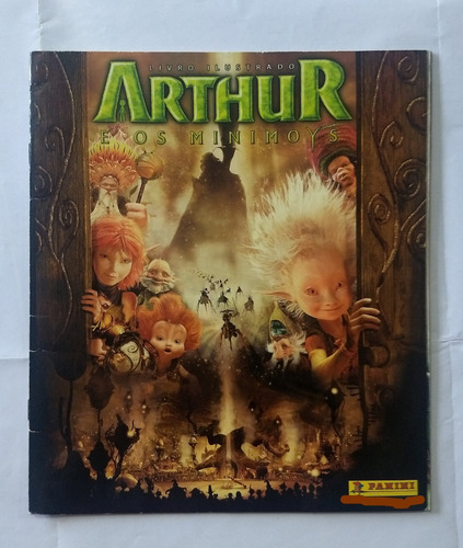 Álbum De Figurinhas Arthur E Os Minimoys - Incompleto (Usado)