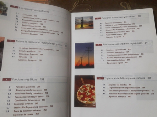 Imagen 3 de 10 de Libro Álgebra, Trigonometría Y Geometría Dennis Zill