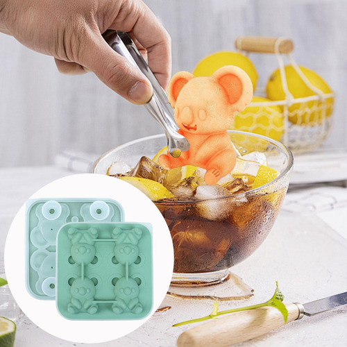 Moldes De Hielo Para Whisky Bandeja Para Hacer Hielo Con 4 C