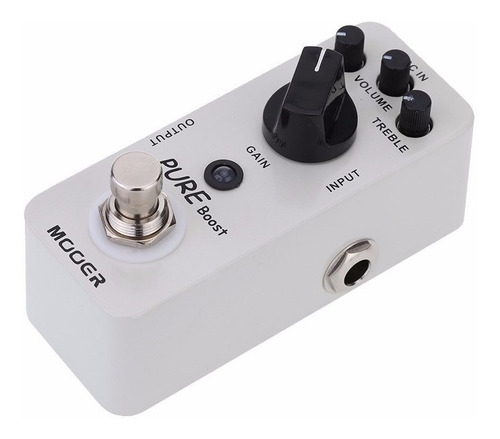 Mini Pedal Analogo Mooer Pure Booster Guitarra Electrica