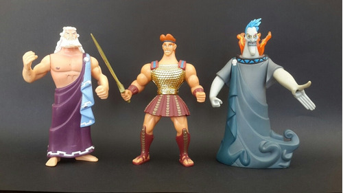 Lote X3 Figuras Hercules - Disney - Los Germanes