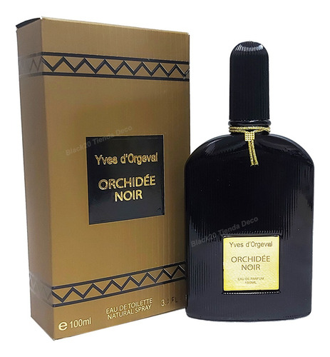 Perfume Orchidée Noir Black Yves D'orgeval 100ml. Unisex