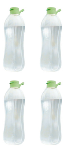 Kit 4 Garrafa Squeeze Plástico 500ml Alça Bico Articulável
