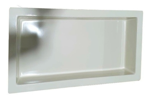 Nicho Para Banheiro Em Fibra Bege 60 Cm X 30 Cm