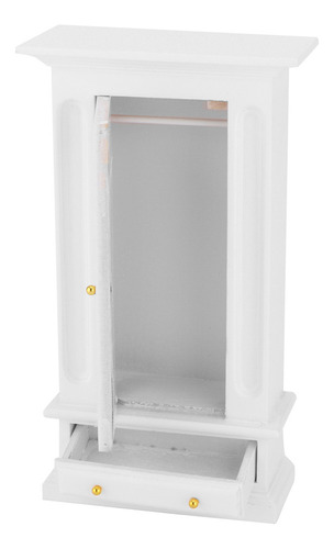 Armario De Madera En Miniatura Mini Furniture 1:12 Con Forma