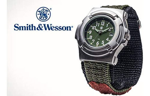 Reloj Lawman Smith & Wesson Para Hombre, 3 Atm, Manecillas B