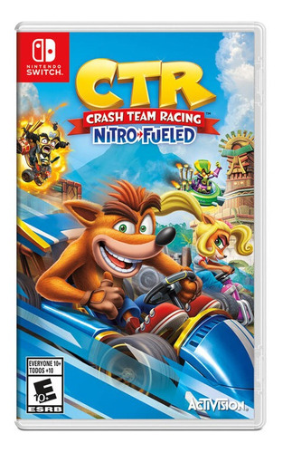 Crash Team Racing Nitro Fueled Nintendo Switch Sellado