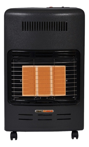 Calefactor Gas Lp Gris Oscuro Hg3m Heat Wave