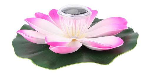 Solar Estanque Luces De La Piscina Led Cambio De Color Flor