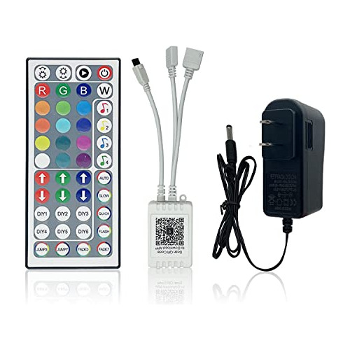 Tira De Luces Led Rgb De 44 Teclas, Control Remoto Ir, Recep