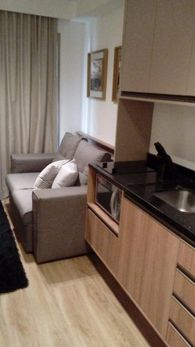 Imagem 4 de 7 de Apartamento Com 1 Dormitório, 30 M² - Venda Por R$ 555.000,00 Ou Aluguel Por R$ 3.000,00/mês - Pinheiros - São Paulo/sp - Ap19666