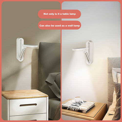 Zh Lámpara De Escritorio Con Atenuador Plegable Con Carga