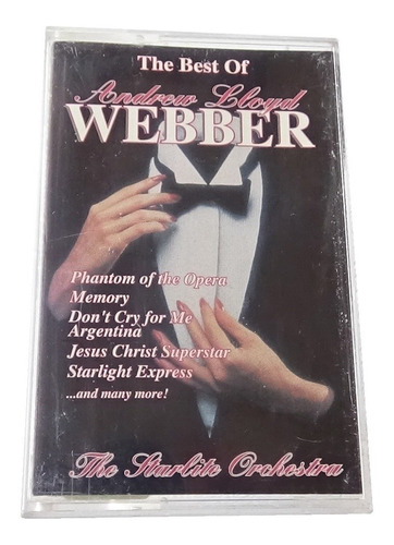 The Best Of Andrew Lloyd Webber Cassette 1993 Madacy Music