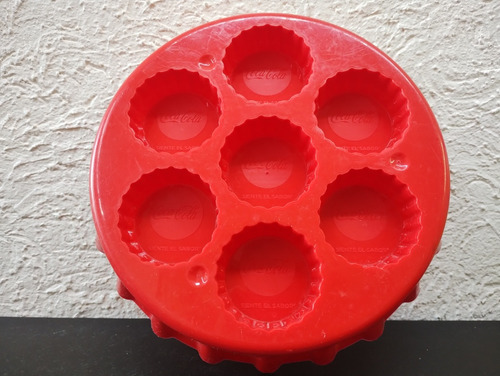 Molde Para Hielo Coca Cola De Colección En Forma Corcholata (Usado)