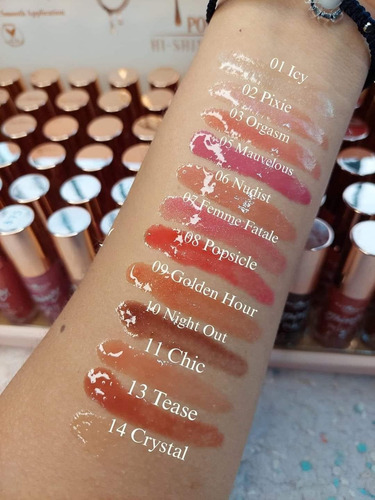 Thirsty Pout Hi-shine Lip Gloss Italia Deluxe Acabado Brillo Chic