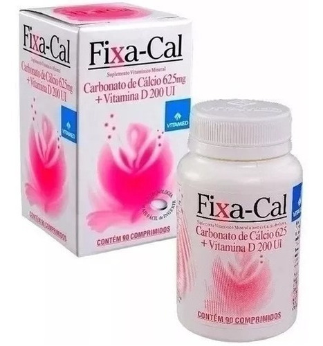 Fixa-cal 90cpr-calcio 625mg + Vit. D 200ui 