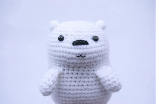 Imagem 4 de 6 de Bonecos Ursos Sem Curso Panda Pardo E Polar Amigurumi Urso