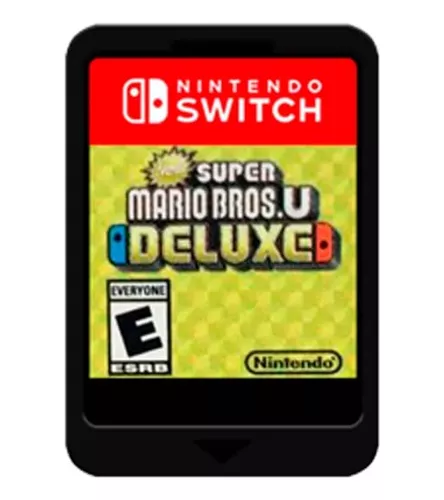 Jogo New Super Mario Bros U Deluxe Nintendo Switch Mídia Física