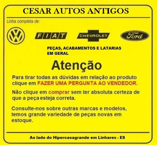 Suporte Original Para Choque Traseiro Chevette-le-ld (Usado)