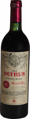 Petrus 1982 Pomerol Top Guardado Em Adega Particular Clima
