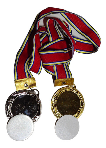 Pack 6 Medallas Premiacion Para Sublimacion