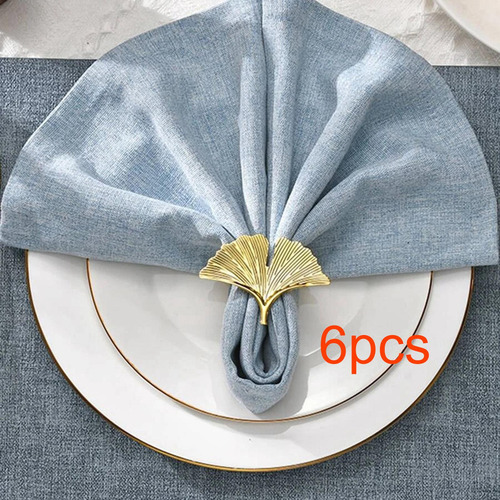 P, 6 Unids Servilleteros Servilletero Hebilla Mesa Comedor