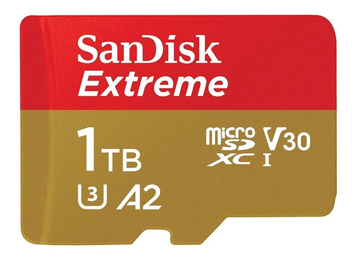 Tarjeta de memoria SanDisk SDSQXA1-1T00-AN6MA  Extreme con adaptador SD 1 TB